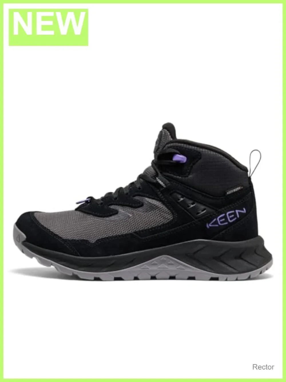Waterproof Insulated Leather Hiking Boots for Women Mid Calf Lace Up Winter Snow